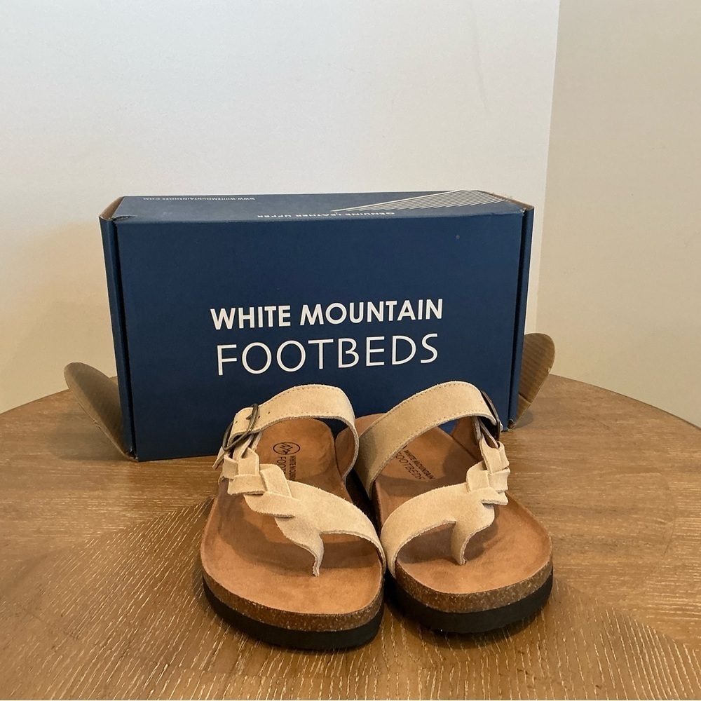 WHITE MOUNTAIN Women's Crawford Flat Sandal - Picture 8 of 9